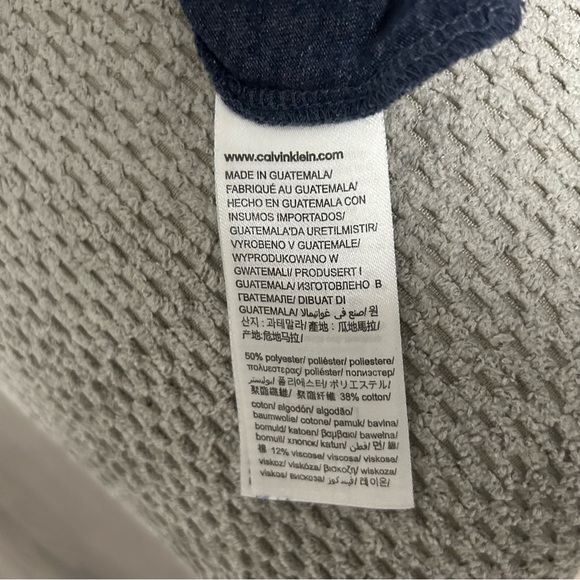 Calvin Klein Monogram Logo Crewneck T-Shirt - Picture 2 of 4